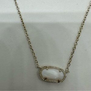 Vintage Kendra Scott Gold/Pearl Elisa necklace